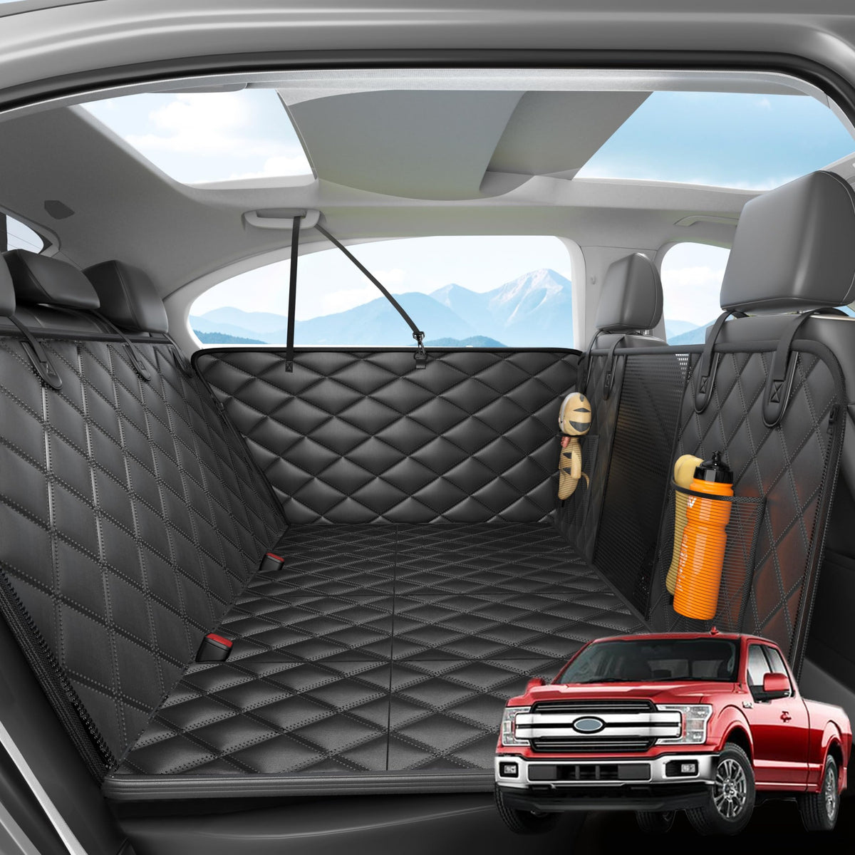 Hard-Bottom Dog Back Seat Extender