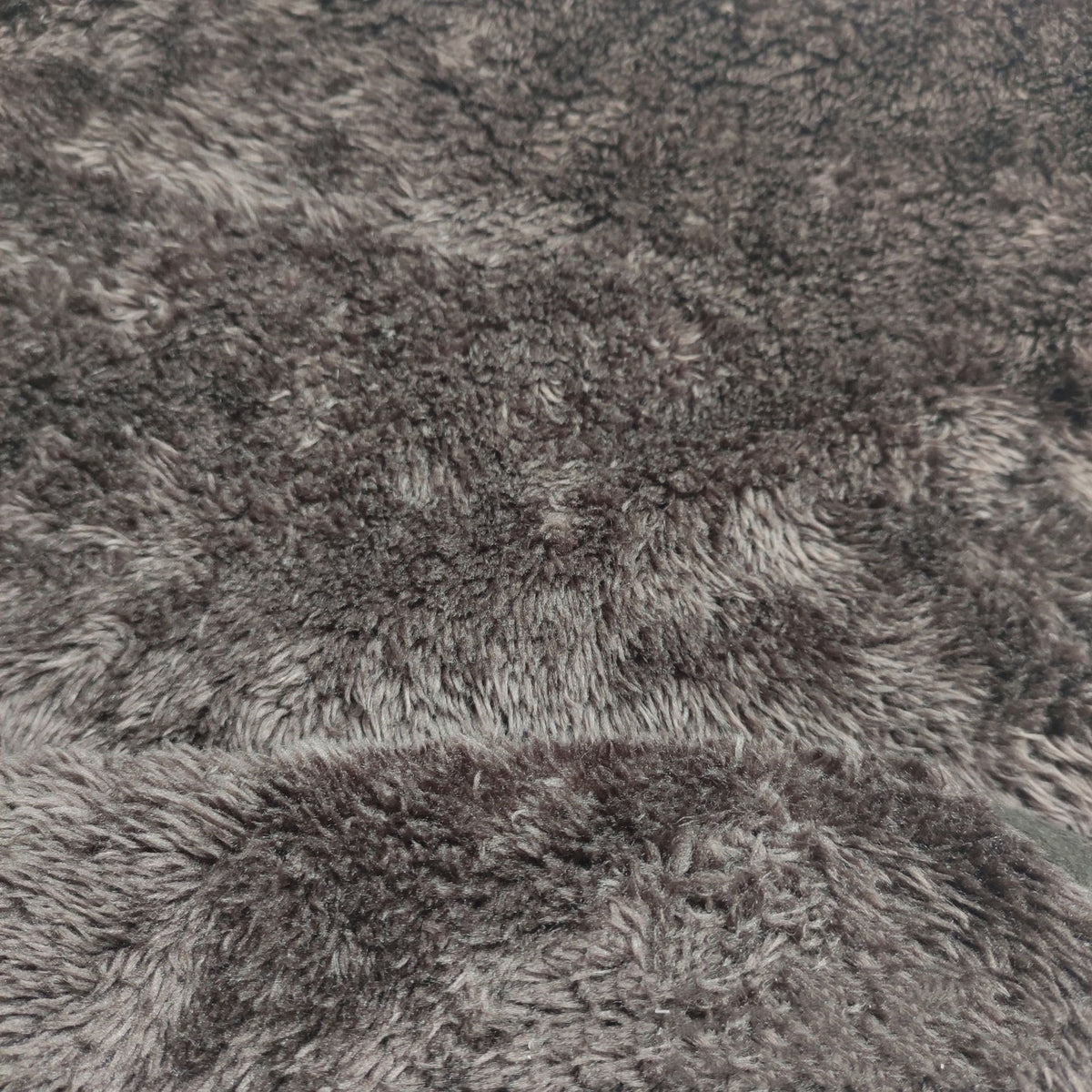 Close-up of the plush surface on the BarkMiles waterproof dog travel blanket